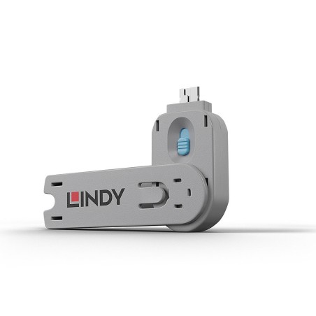 "Secure Your Devices with Lindy USB Type A Port Blocker Key 40622 - Ultimate Protection"